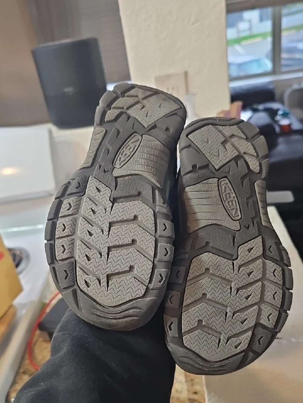 Keen Kids Blue Closed-Toe Adventure Sandals Size 13